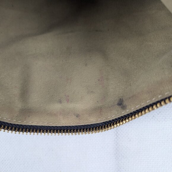 Authentic Bottega Veneta Black Leather Pouch Made in Italy